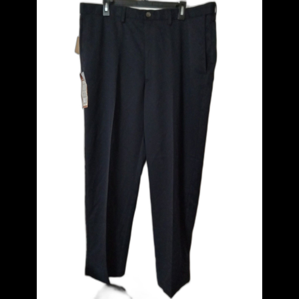 Haggar Cool 18 Performance Pants NWT 40x31 Navy